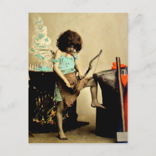 Vintag Valentine Feiertagspostkarte