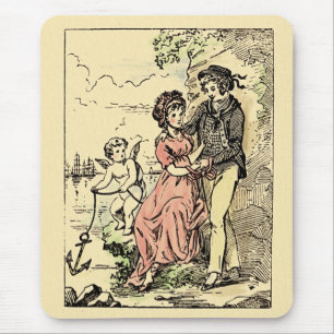 Vintag Valentine Mousepad