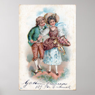 Vintag Valentine Poster