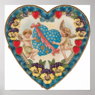 Vintag Valentine Poster