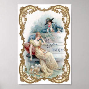 Vintag Valentine Poster