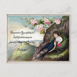 Vintag Valentine Postkarte