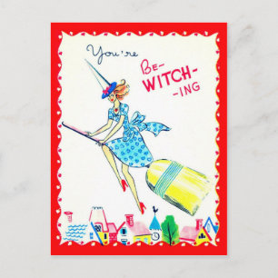 Vintag Valentine Postkarte