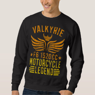Vintag Valkyrie Motorrad F6 1520cc Biker Mechan Sweatshirt