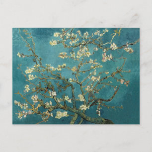 Vintag Van Gogh Almond Blossom Postkarte