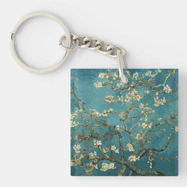Vintag Van Gogh Almond Blossom Schlüsselanhänger (Vorderseite)