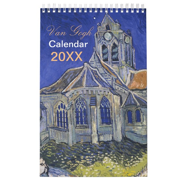 Vintag Van Gogh Art Calendar Kalender (Titelbild)