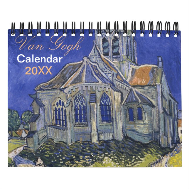 Vintag Van Gogh Art Calendar Kalender (Titelbild)