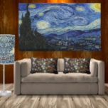 Vintag Van Gogh: Die Sternennacht Leinwanddruck<br><div class="desc">Ein Leinenprint von Vincent van Gogh's Öl aus dem Jahr 1889 auf der Leinwand Malerei namens "The Starry Night".</div>