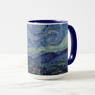 Vintag Van Gogh: Die Sternennacht Tasse