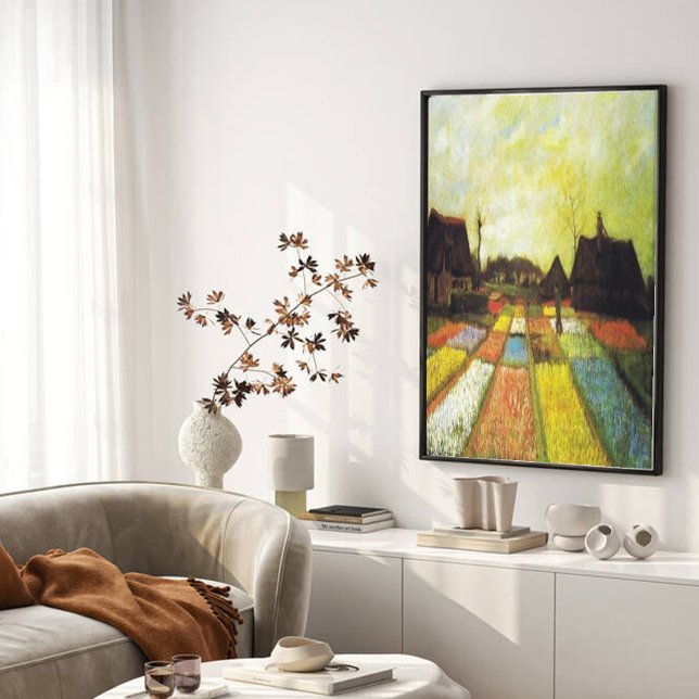 Vintag Van Gogh Tulip Fields Leinwanddruck (Von Creator hochgeladen)