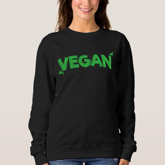 Vintag Vegan Sweatshirt (Vorderseite)