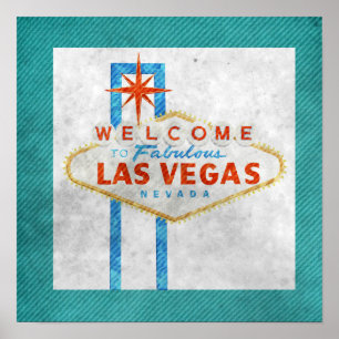 Vintag Vegas Sign Poster