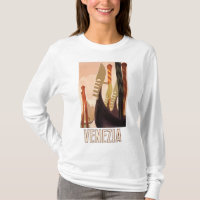 Vintag Venedig Italien Gondelfahrt