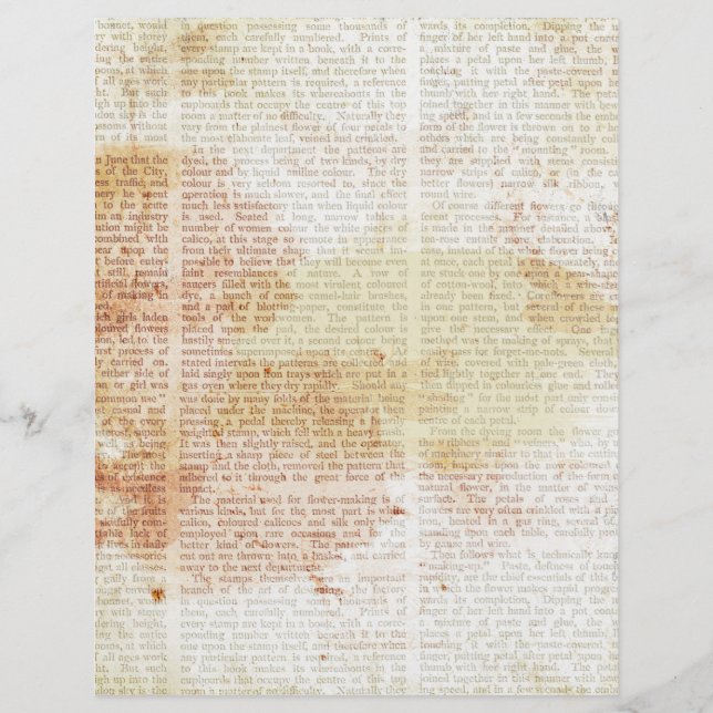 Vintag verkettete Zeitung (Vorderseite)