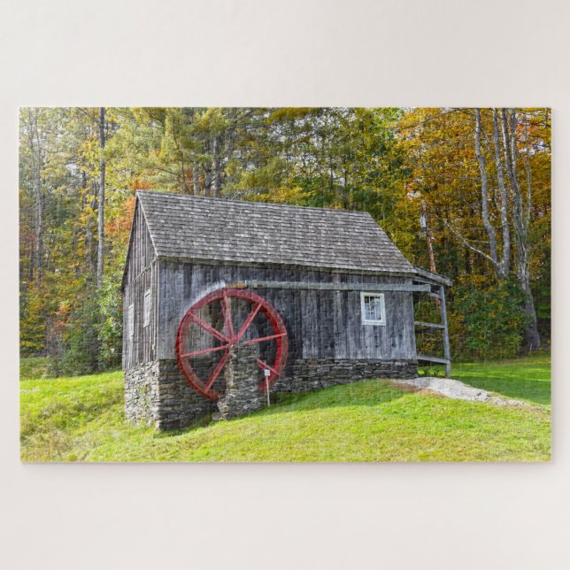 Vintag Vermont Gristmill Puzzle (Horizontal)