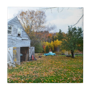 Vintag Vermont Scene Tile Fliese