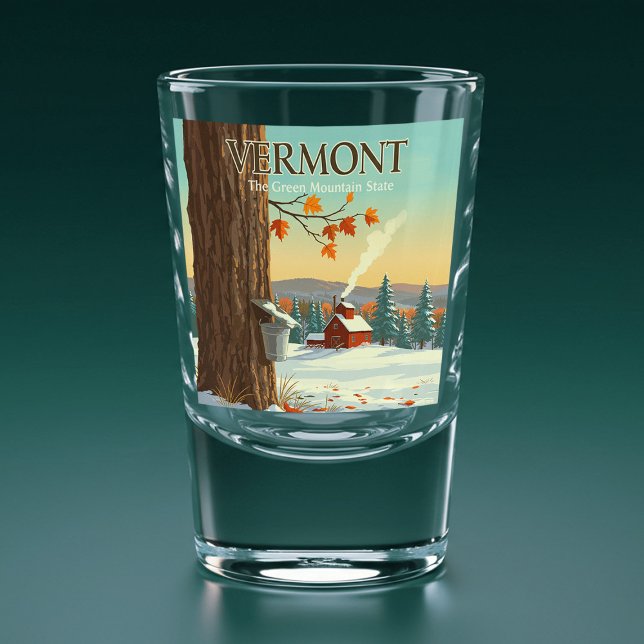 Vintag Vermont Schnapsglas (Von Creator hochgeladen)