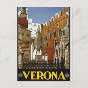 Vintag Verona Postkarte