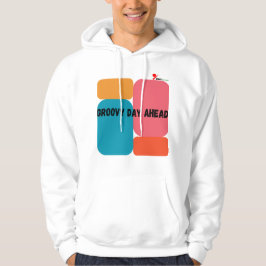 Vintag Vibes Retro Color Block Sweater Hoodie