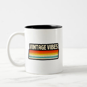 Vintag Vibes Zweifarbige Tasse