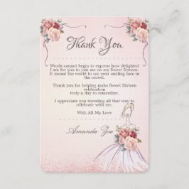 Vintag Vielen Dank /Save the Date Geburtstagskarte Dankeskarte