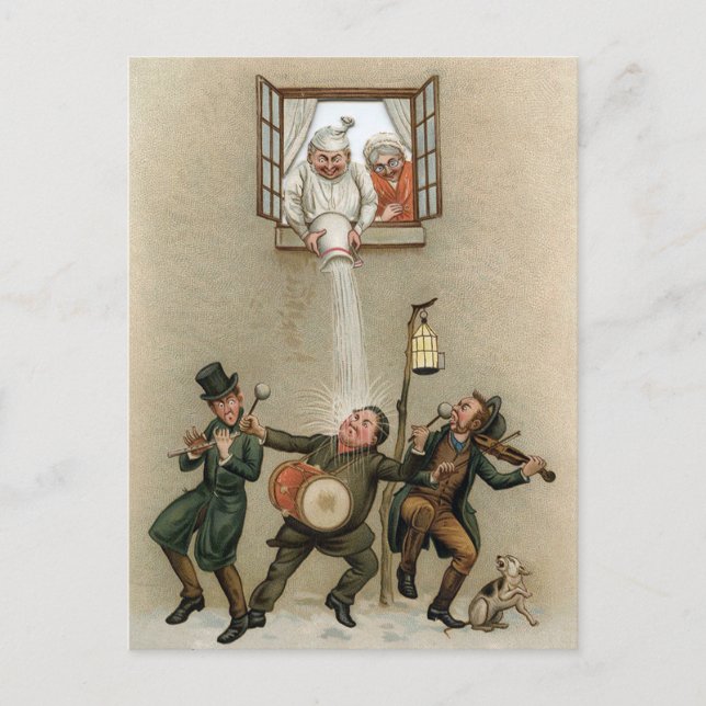 Vintag Viktorianisch Postkarte (Vorderseite)