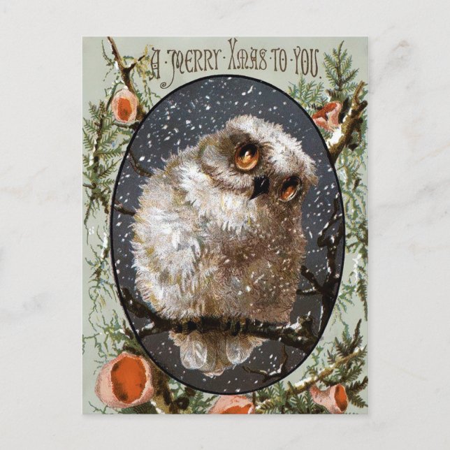 Vintag Viktorianisch Postkarte (Vorderseite)