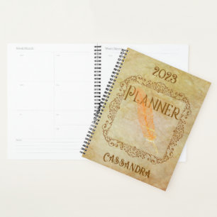 Vintag Viktorianischer romantischer Steampunk Pers Planer