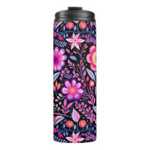 Vintag-violette Blumen Botanisches Shabby Chic