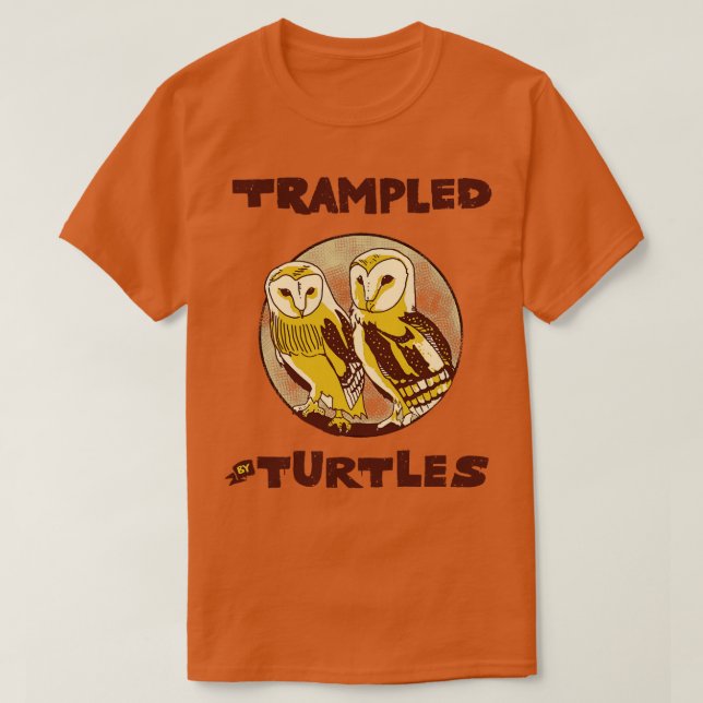 Vintag von der Schildkrötenkaule getrampelt T-Shirt (Design vorne)