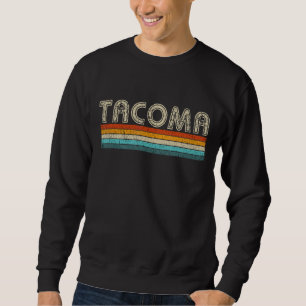 Vintag Wa Zuhause Staat Washington Tacoma 1 Sweatshirt