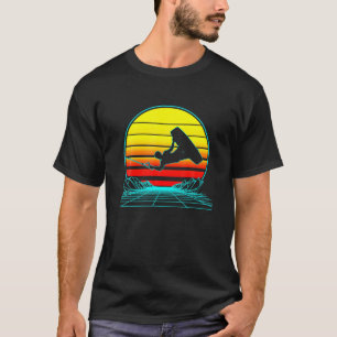 Vintag Wakeboarding Vaporwave T-Shirt