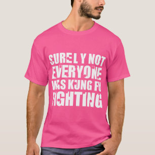 Vintag war sicher nicht jeder Kung Fu-Kampf T-Shirt