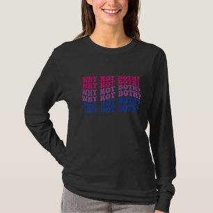 Vintag, warum nicht beide schwulen Bisexuellen Bi T-Shirt