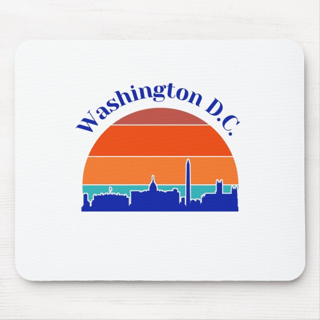 Vintag Washington D.C. Mousepad (Vorne)