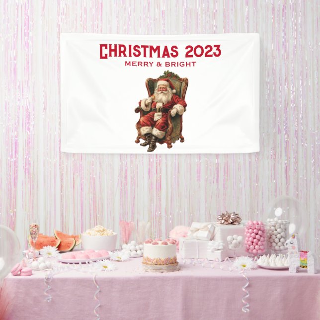 Vintag Weihnachten Banner (Party)