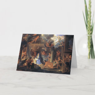 Vintag: Weihnachten- Feiertagskarte