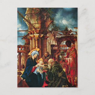 Vintag: Weihnachten- Feiertagspostkarte