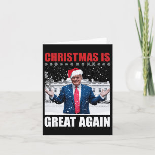 Vintag Weihnachten wieder großartig Weihnachten We Karte
