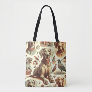 Vintag Weimaraner nahtlos