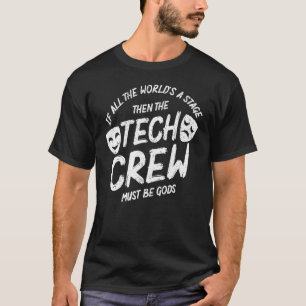 Vintag, wenn die ganze Welt eine Bühne ist, dann d T-Shirt