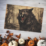 Vintag Werewolf Halloween Decoupage Seidenpapier<br><div class="desc">Dieses Design kann durch Auswahl der Option Design bearbeiten personalisiert werden. Sie können auch auf andere Gegenstände übertragen. Kontaktieren Sie mich unter colorflowcreations@gmail.com oder nutzen Sie die Chat-Option oben auf der Seite, wenn Sie dieses Design auf einem anderen Produkt haben möchten oder Hilfe bei diesem Design benötigen. Sehen Sie mehr...</div>