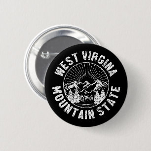 Vintag West Virginia Button