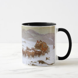 Vintag West, warum die Post von Berninghaus zu spä Tasse