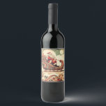 Vintag/whimsistisch/santa/Christmas<br><div class="desc">einzigartig</div>