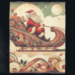 Vintag/whimsistisch/santa/Christmas Fleecedecke<br><div class="desc">einzigartig</div>