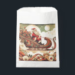 Vintag/whimsistisch/santa/Christmas Geschenktütchen<br><div class="desc">einzigartig</div>