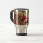 Vintag/whimsistisch/santa/Christmas Reisebecher<br><div class="desc">einzigartig</div>