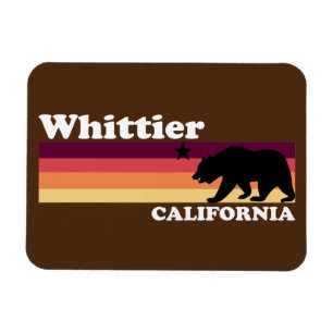 Vintag Whittier California Magnet